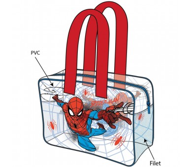 Bolsa playa Spiderman Marvel