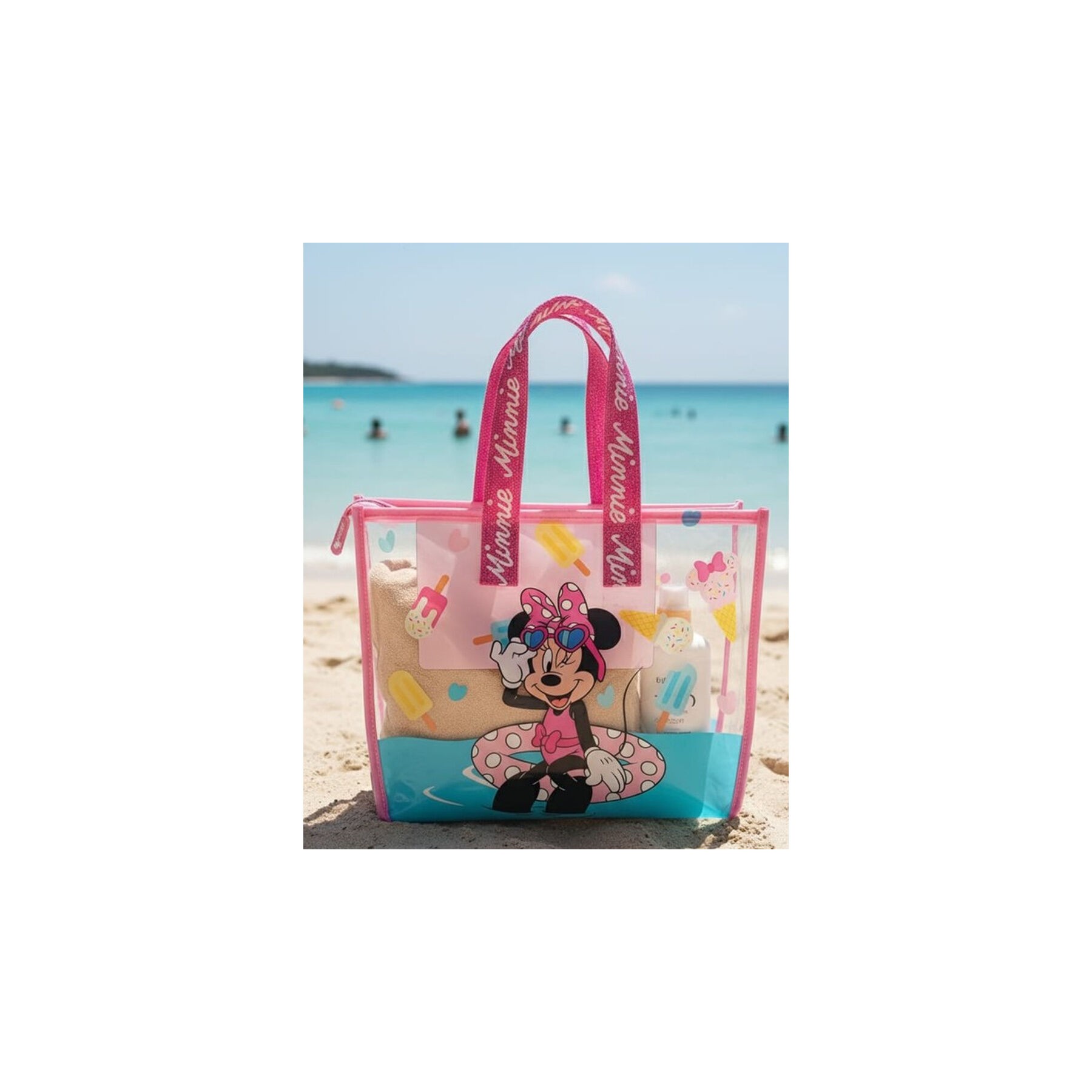 Bolsa playa Minnie Disney