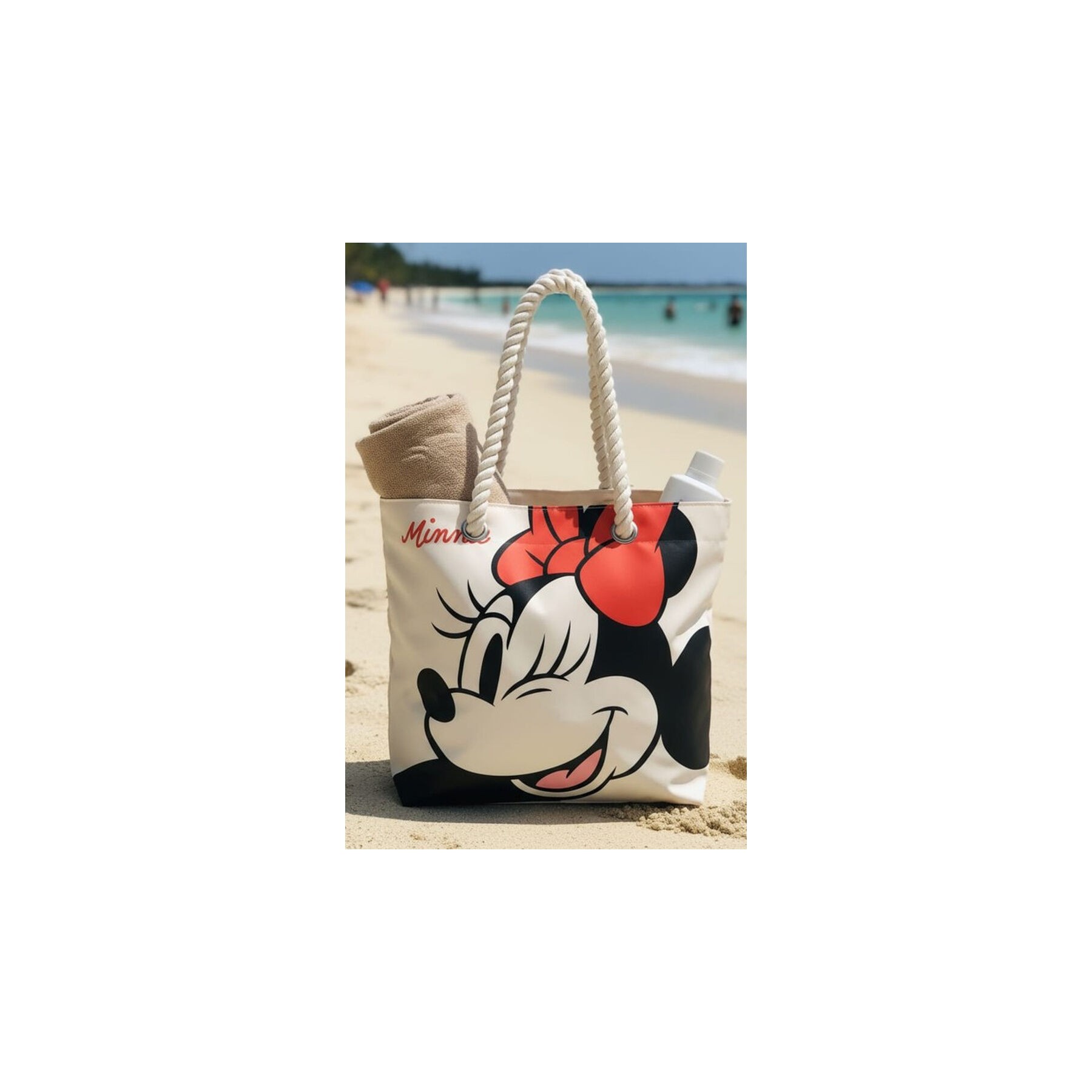 Bolsa playa Minnie Disney