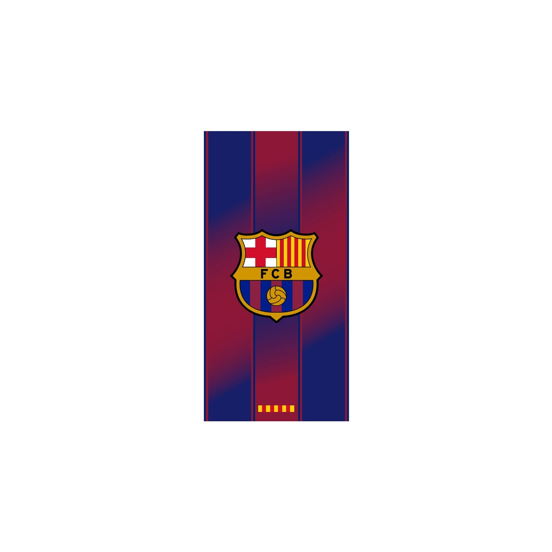 Toalla F.C Barcelona microfibra