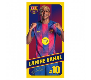 Toalla Lamine Yamal F.C Barcelona microfibra