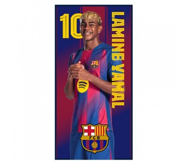 Toalla Lamine Yamal F.C Barcelona microfibra