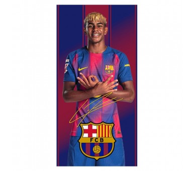 Toalla Lamine Yamal F.C Barcelona microfibra