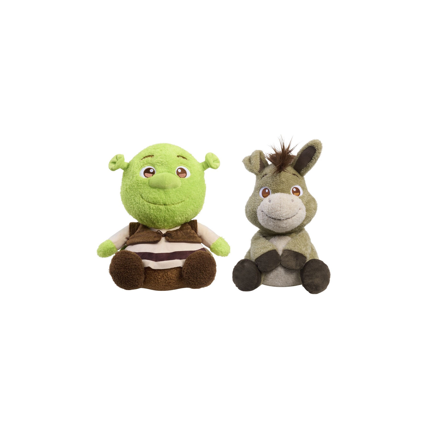 Peluche Comfeez Shrek y Asno Sherk 30cm surtido