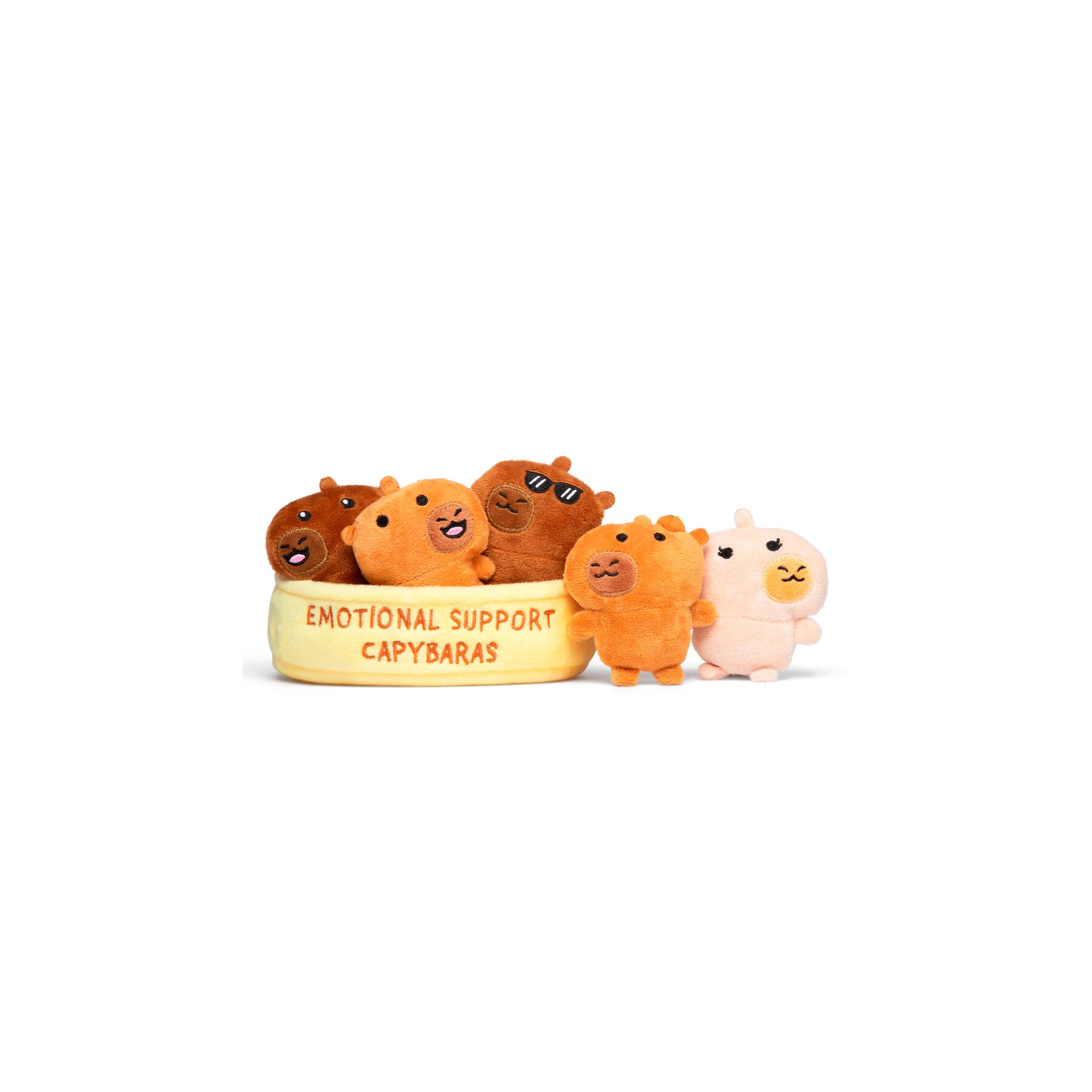Peluches Capybaras Emotional Support