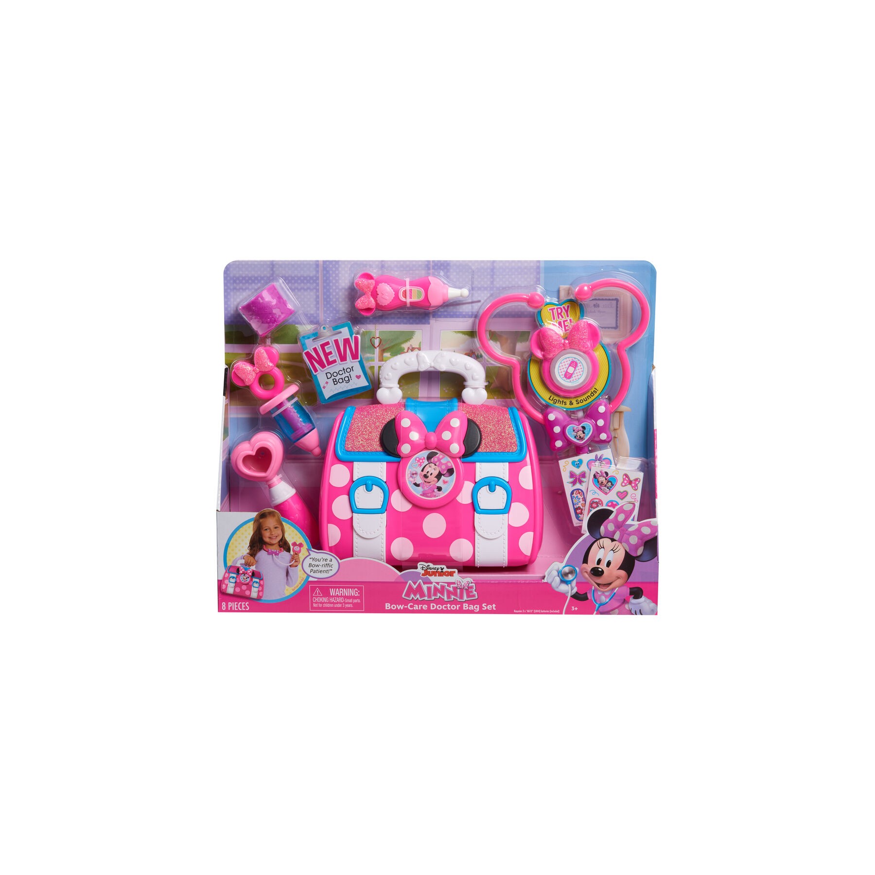 Set Doctora Minnie Disney luz y sonido