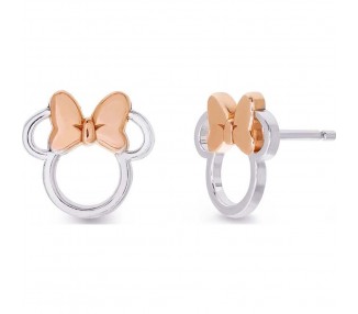 Pendientes Minnie Disney plata