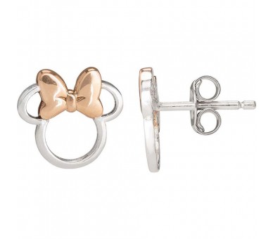 Pendientes Minnie Disney plata