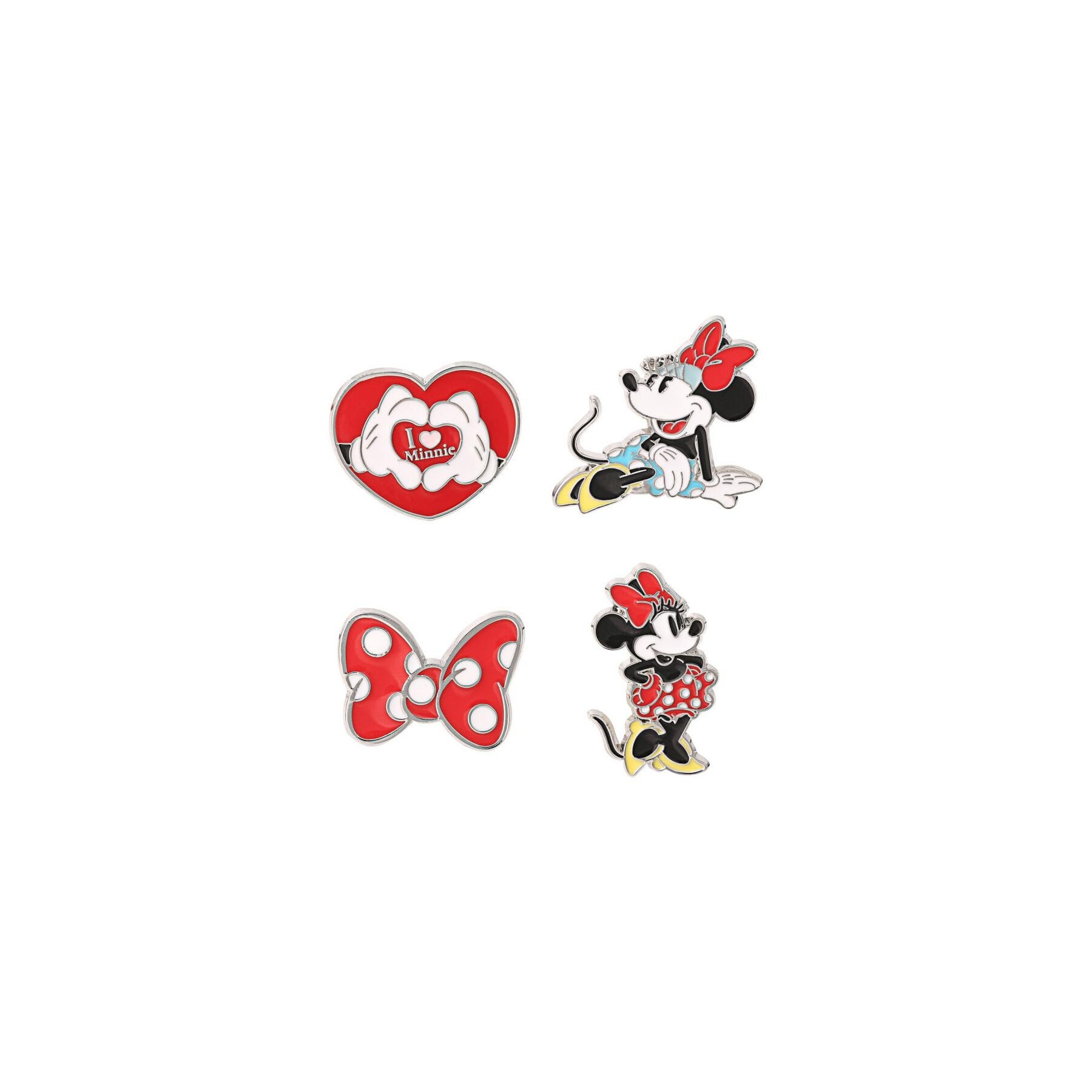 Set 4 pins Minnie Disney