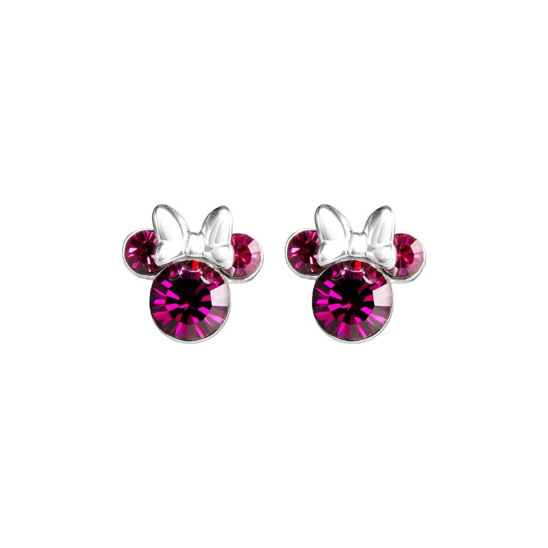 Pendientes Octubre Minnie Disney plata