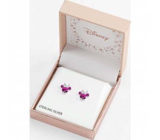 Pendientes Octubre Minnie Disney plata