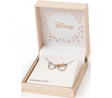 Colgante Mickey & Minnie Disney plata