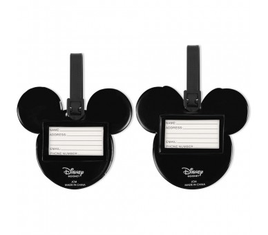 Set 2 Etiquetas de Equipaje Mickey & Minnie Disney