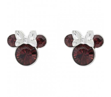 Pendientes Enero Minnie Disney plata