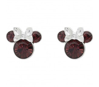 Pendientes Enero Minnie Disney plata