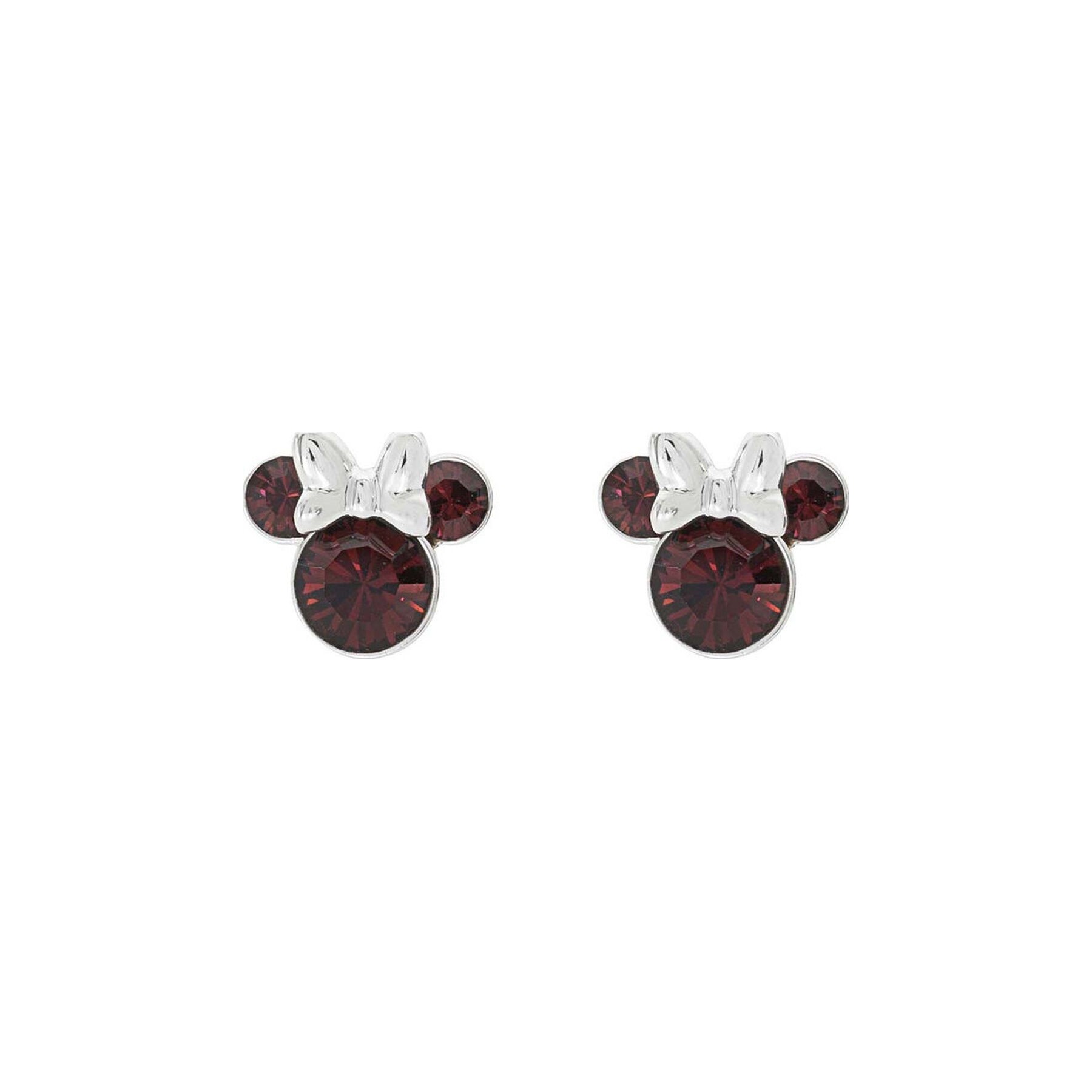 Pendientes Enero Minnie Disney plata