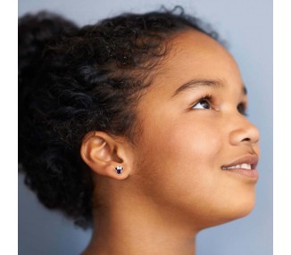 Pendientes Febrero Minnie Disney plata