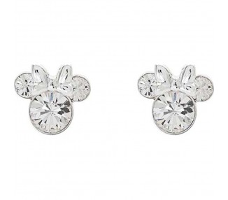 Pendientes Abril Minnie Disney plata