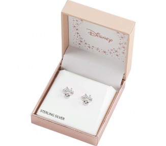 Pendientes Abril Minnie Disney plata