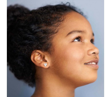 Pendientes Abril Minnie Disney plata