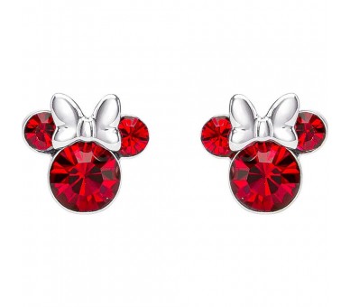 Pendientes Julio Minnie Disney plata