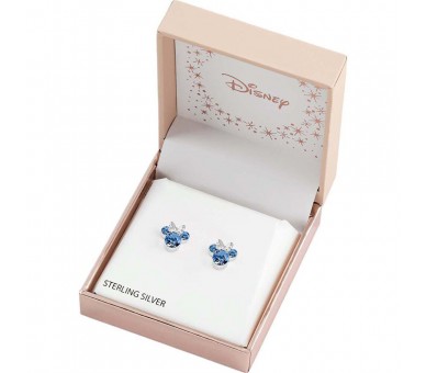 Pendientes Diciembre Minnie Disney plata