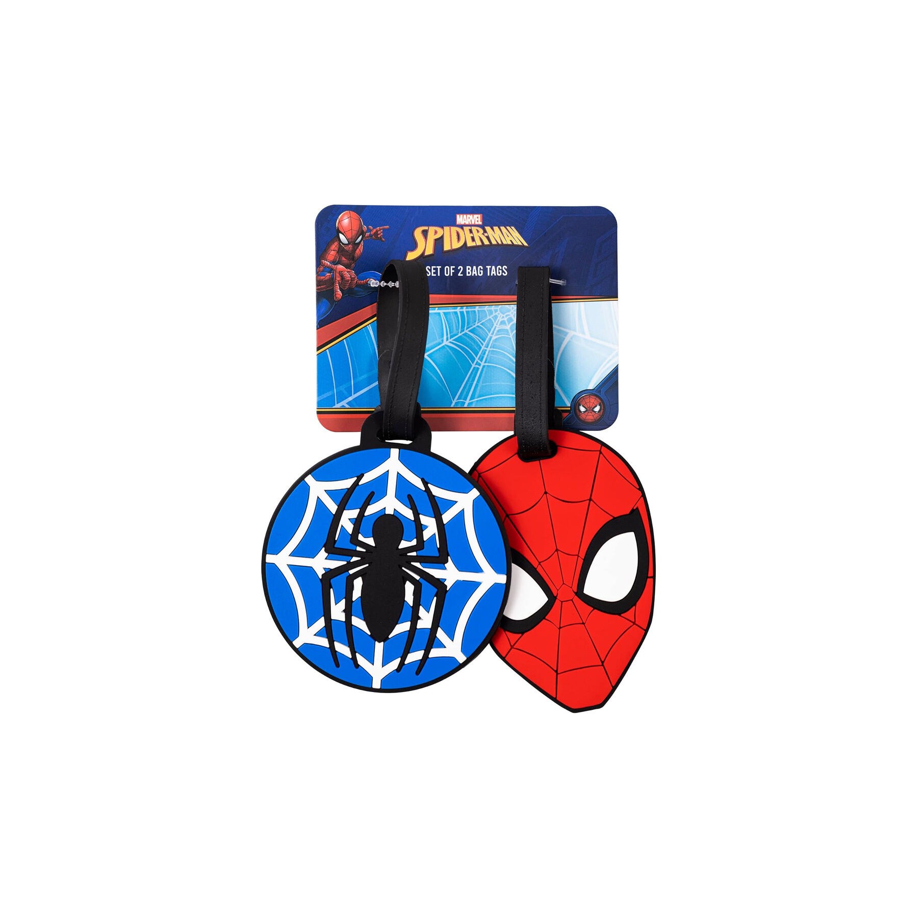 Set 2 Etiquetas de Equipaje Spiderman Marvel