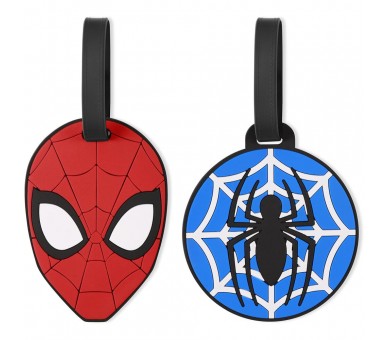 Set 2 Etiquetas de Equipaje Spiderman Marvel