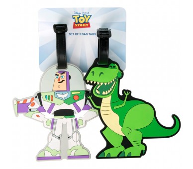 Set 2 Etiquetas de Equipaje Toy Story Disney Pixar