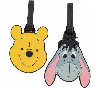 Set 2 Etiquetas de Equipaje Winnie the Pooh Disney