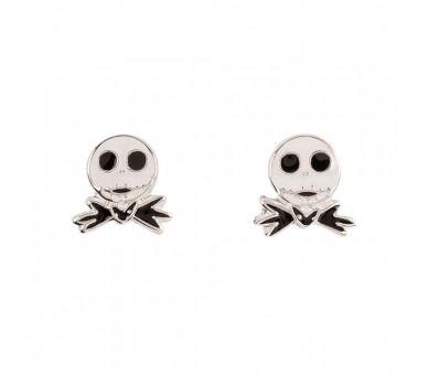 Pendientes Jack Pesadilla Antes de Navidad Disney plata