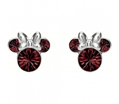 Pendientes Enero Minnie Disney plata