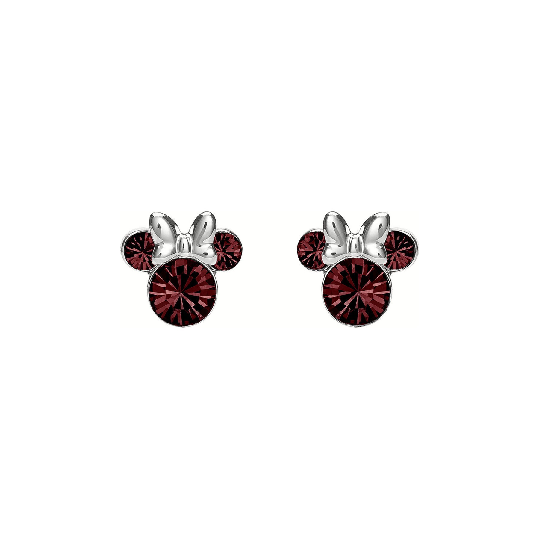 Pendientes Enero Minnie Disney plata