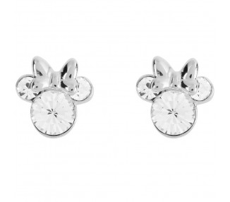 Pendientes Abril Minnie Disney plata