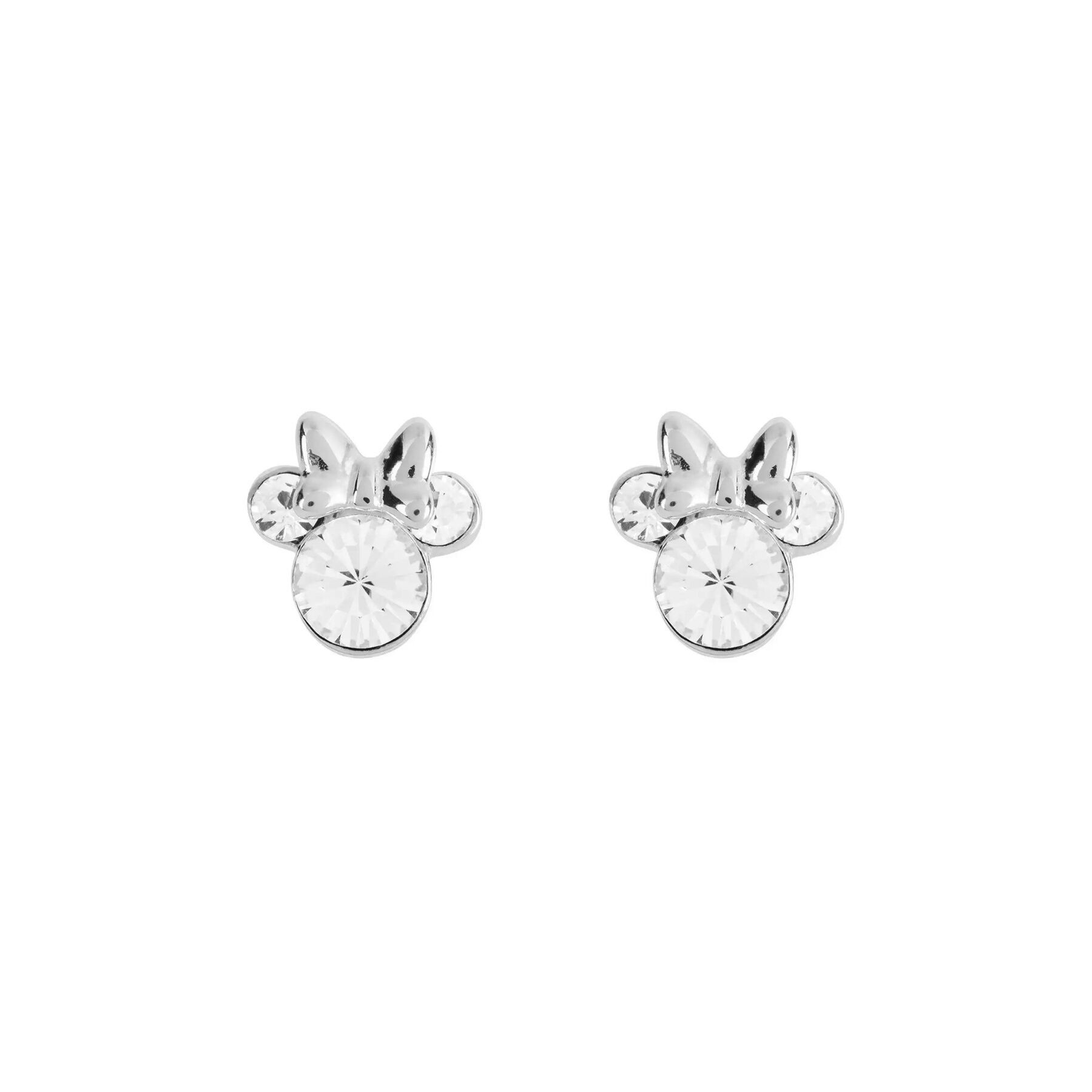 Pendientes Abril Minnie Disney plata