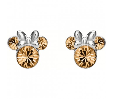 Pendientes Junio Minnie Disney plata
