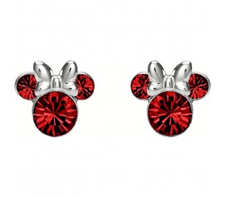 Pendientes Julio Minnie Disney plata