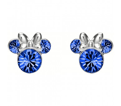 Pendientes Septiembre Minnie Disney plata