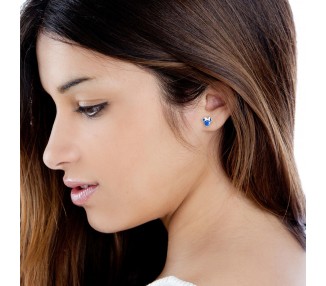 Pendientes Septiembre Minnie Disney plata