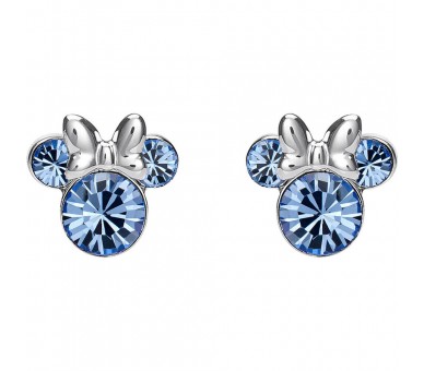 Pendientes Diciembre Minnie Disney plata