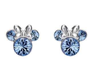 Pendientes Diciembre Minnie Disney plata