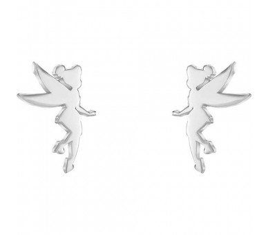 Pendientes Campanilla Disney plata