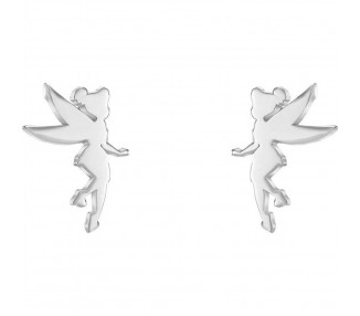 Pendientes Campanilla Disney plata