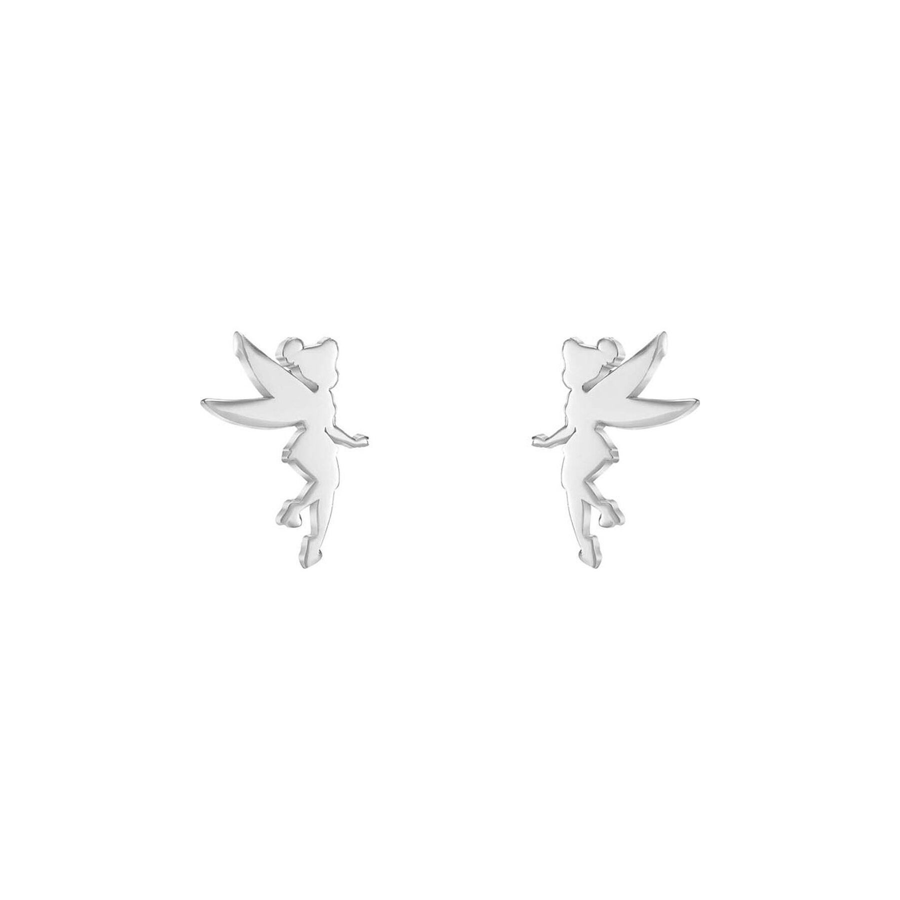Pendientes Campanilla Disney plata