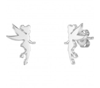 Pendientes Campanilla Disney plata
