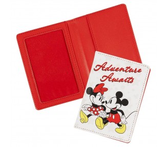 Portapasaportes Mickey & Minnie Disney