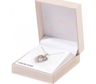 Colgante Corazon Minnie Disney plata