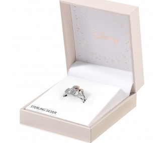 Anillo Mickey & Minnie Disney plata