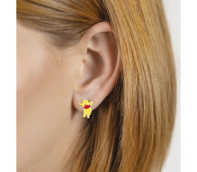 Pendientes Piglet & Winnie the Pooh Disney plata
