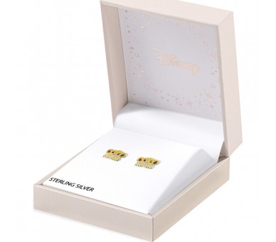 Pendientes Simba El Rey Leon Disney plata